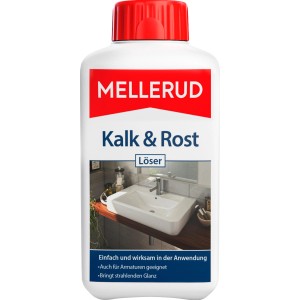 Mellerud Kalk- und Rostlöser, 0,5 l Flasche. Reinigungsmittel gegen Kalk und Rost.