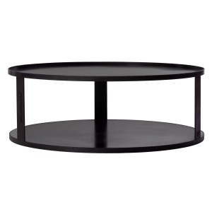 CookKing Feuerschalen Basis mit Holzlager, Stahl, Ø 62cm, schwarz.