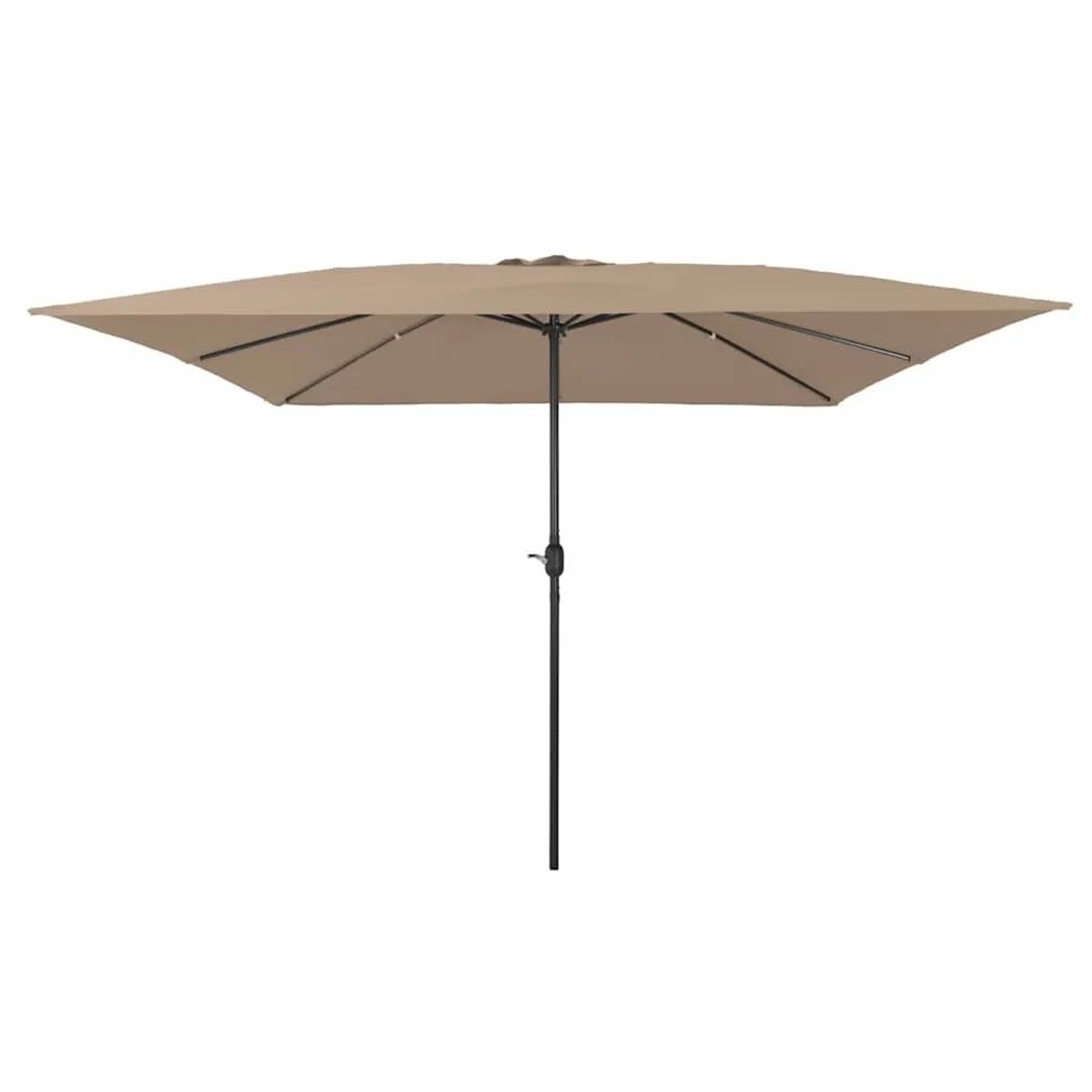 vidaXL Gartenparasol Taupe und Schwarz 295 x 295 x 245 cm 42003655 günstig online kaufen