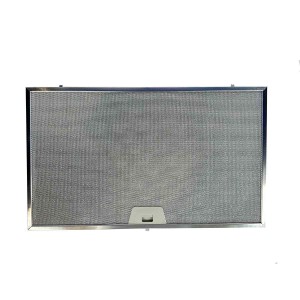 AIR2GO Metall-Fettfilter 506x300mm für Dunstabzugshauben, silberfarben.