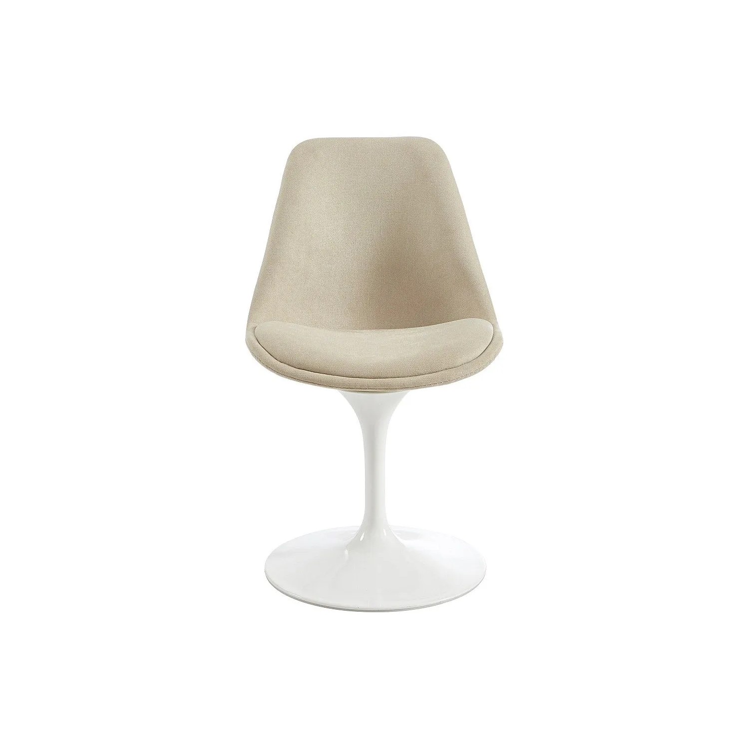 Vente-unique Stuhl Xafy Beige  Weiß 48 cm