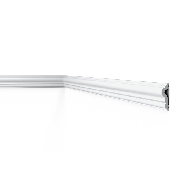 Wandleiste Aus Metall, Weiß, 500 X 50 Mm – Selbstklebend, Pulverbeschichtet, Für Whiteboards & Notizen