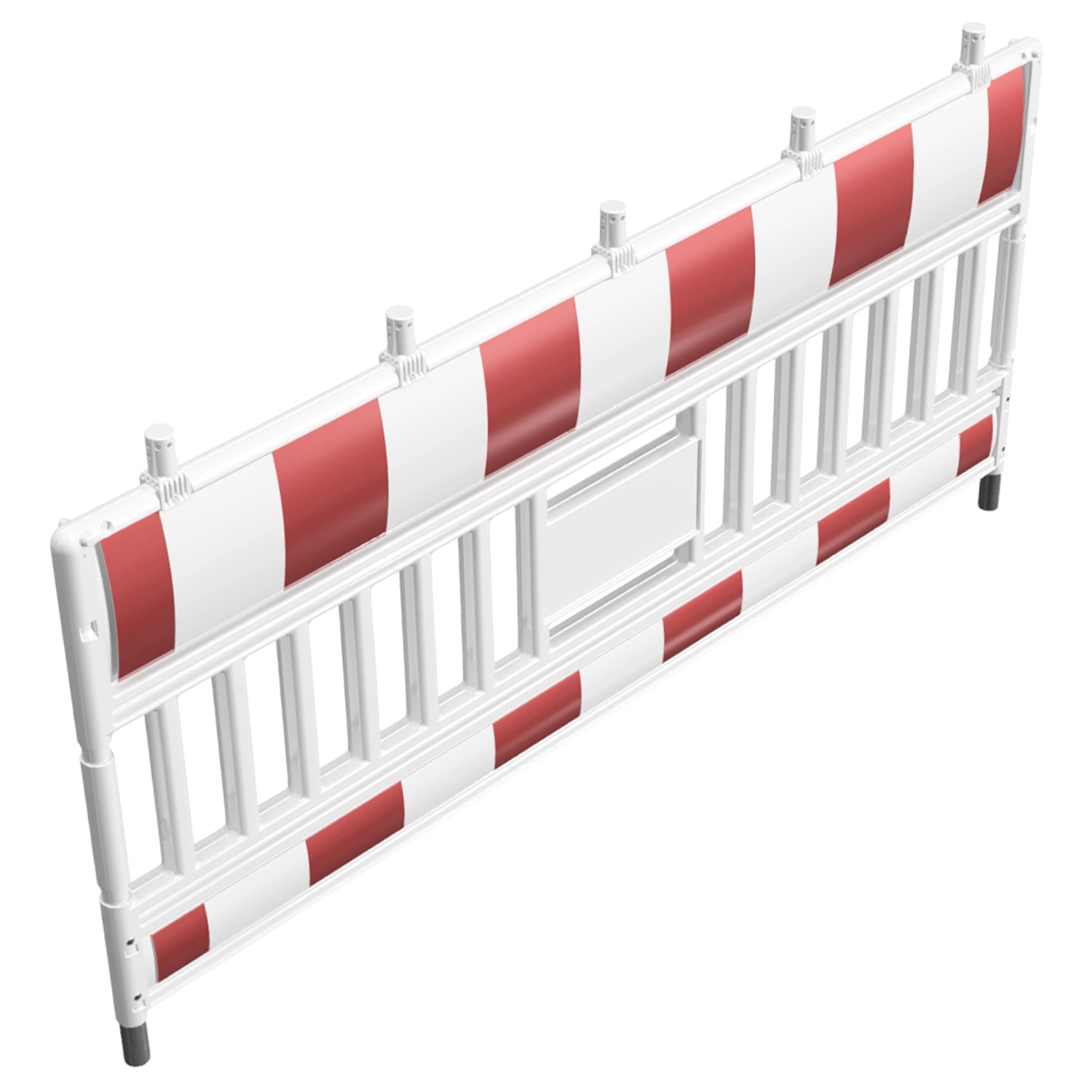 Schake Euro3-Absperrschranken Typ Ultra RA1/A Lampenadapter Weiß-Rot günstig online kaufen