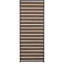 Mirador Horizontal-Wand, 93 cm, Ebenholz Braun Nachbildung für Terrassenüberdachung.