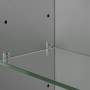 Innenansicht Jokey Spiegelschrank Alto mit Glasablage, Aluminium