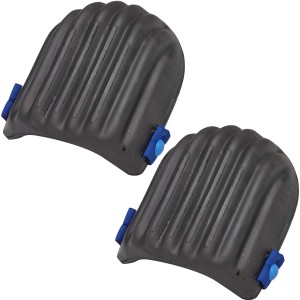 Gebol Knieschoner, schwarz, mit Stretchband für universellen Einsatz.