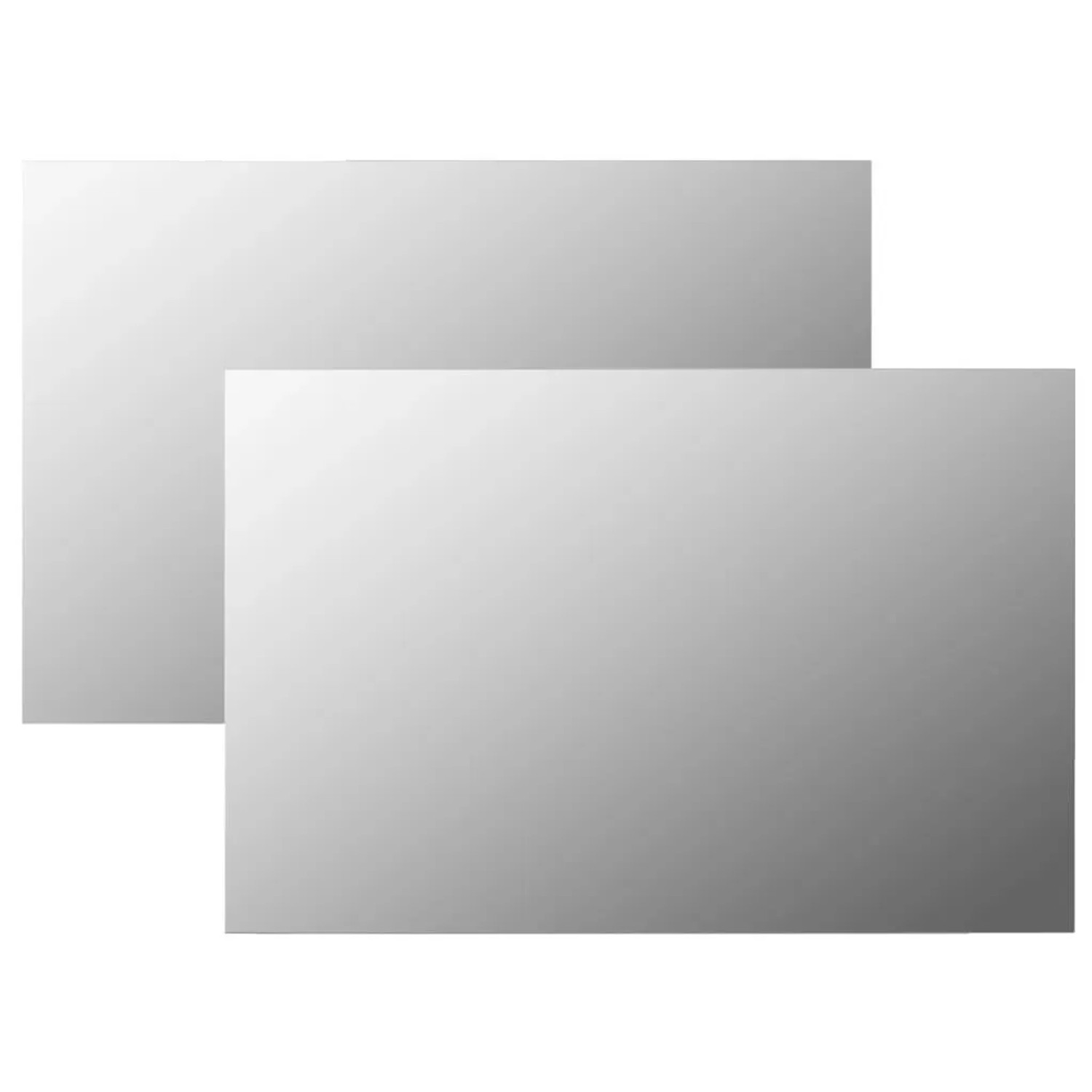 vidaXL Wandspiegel 2 Stk 60 x 40 cm Rechteckig Glas 3051623 günstig online kaufen