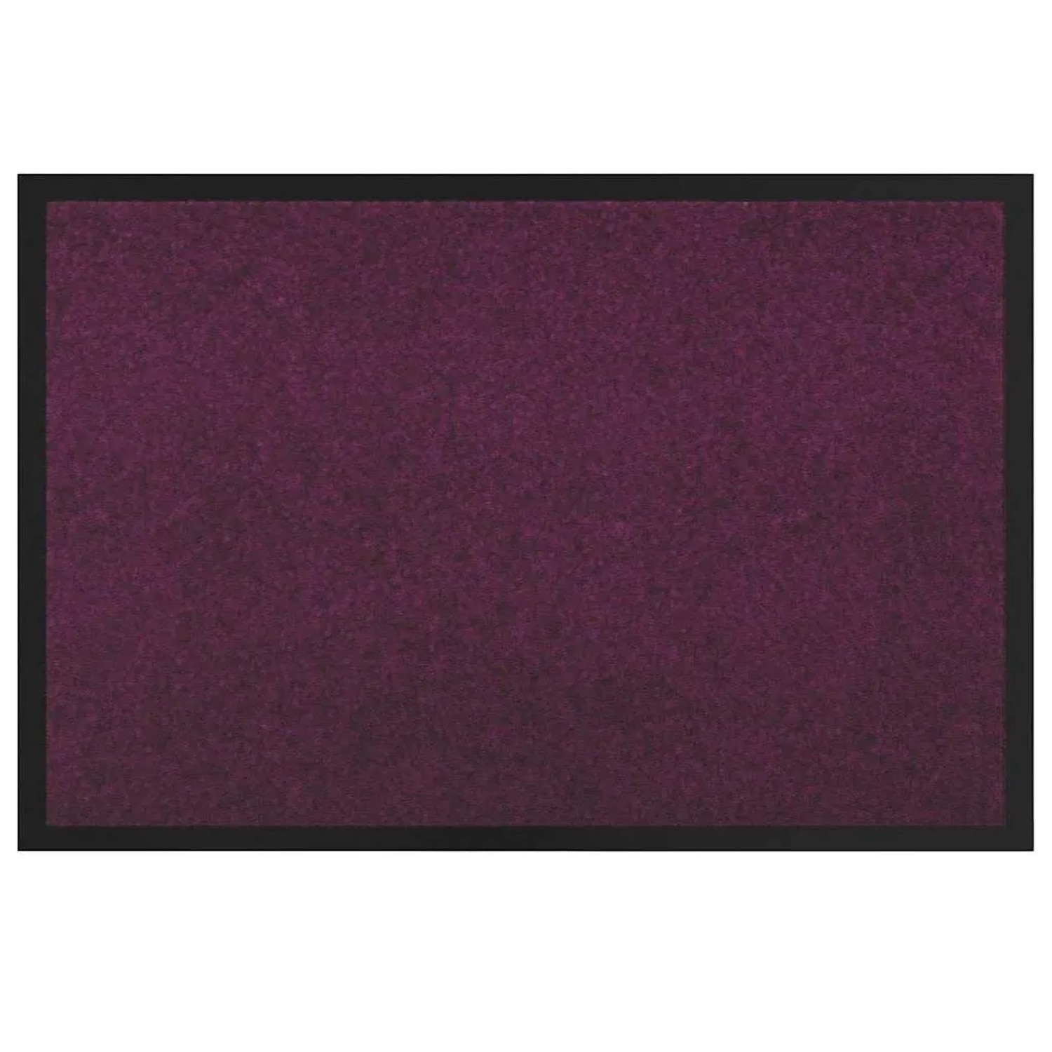 vidaXL Fußmatte Bordeaux 120 x 80 x 1,2 cm Teddystoff 42013448 günstig online kaufen