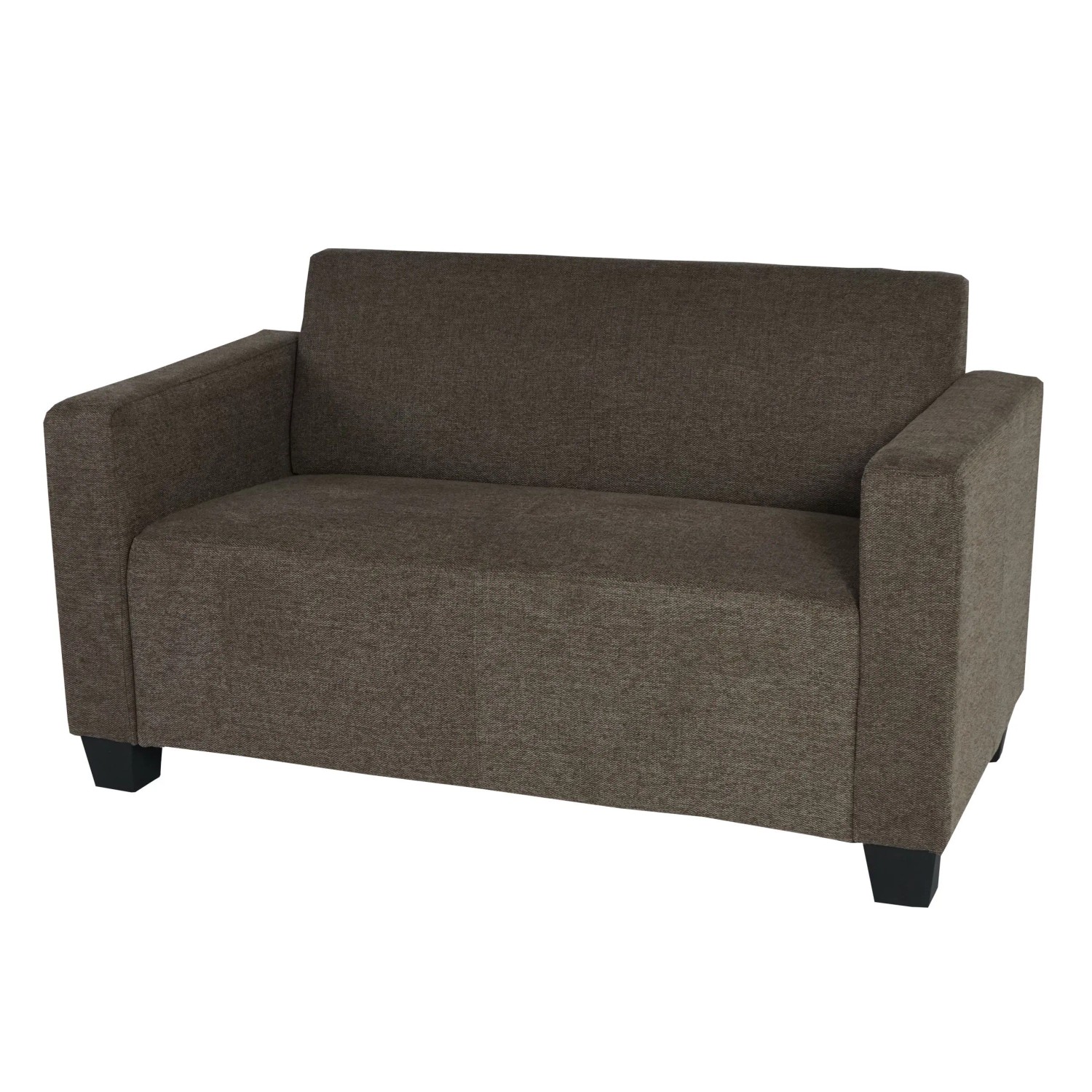 MCW 2er Sofa Lyon Stoff/Textil Braun