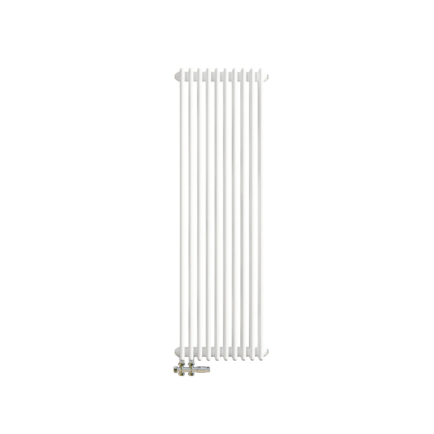 AICA Traditioneller Gusseisenstil 3 Spalten Heizkörper 1500 x 470 mm Weiß 1670W