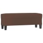 vidaXL Sitzbank Braun 100x35x41 cm Kunstleder 349461