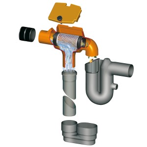 Garantia Filter-Ausbaupaket Supra für Cristall-Erdtanks, bestehend aus Filter, Siphon und Zubehör.