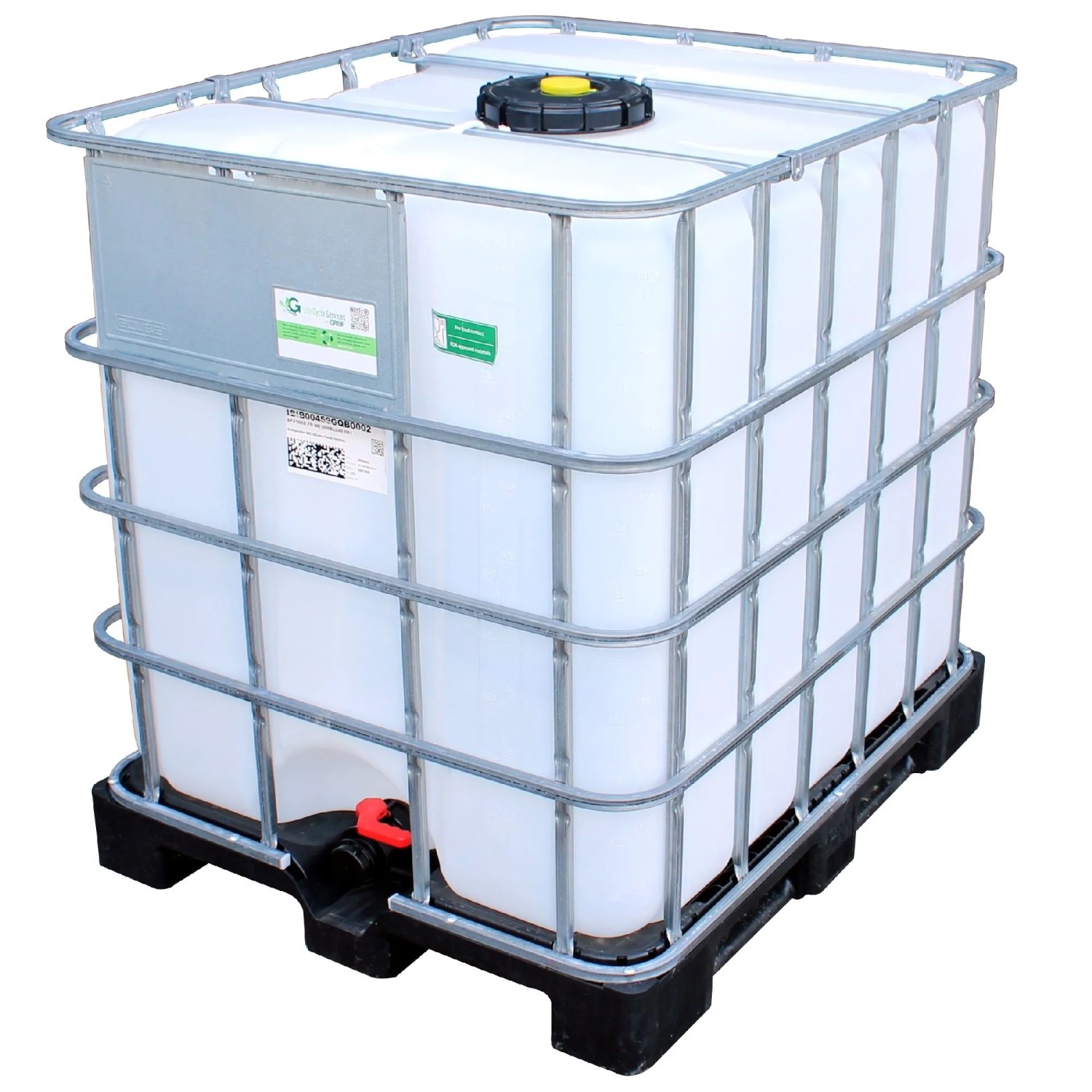 IBC Tank 1000 l mit Kunststoffpalette