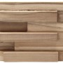 Rebel of Styles Holzverblender Firenze Teak, 49,5x18cm, FSC®-zertifiziert. Teakholz Wandverkleidung für Innenräume.