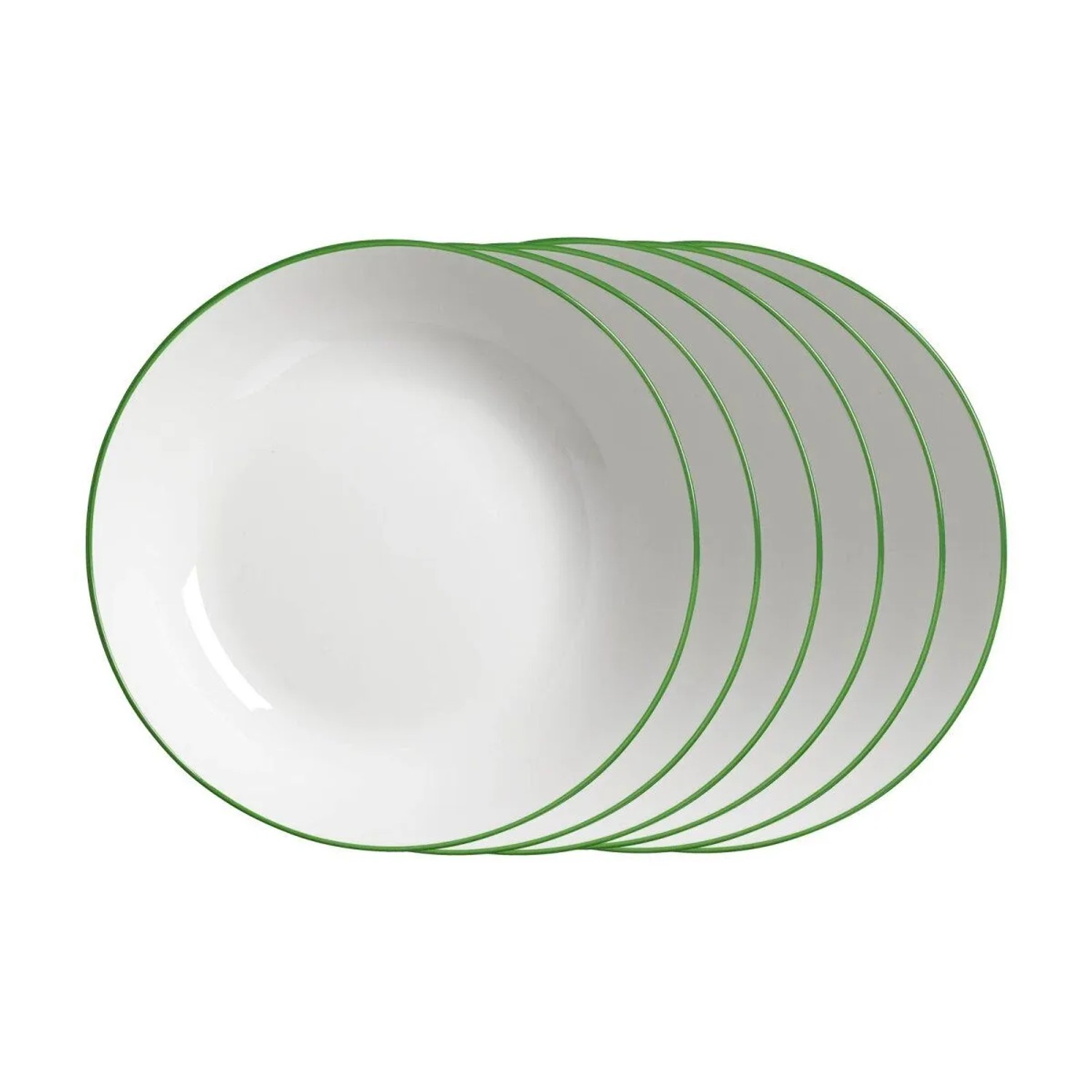 Ritzenhoff & Breker Adela Suppenteller 20 cm 6er Set Grün