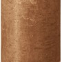 Bolsius Rustik-Kerze Shine, 19 cm, gewürzbraun. Stumpenkerze für gemütliche Atmosphäre.