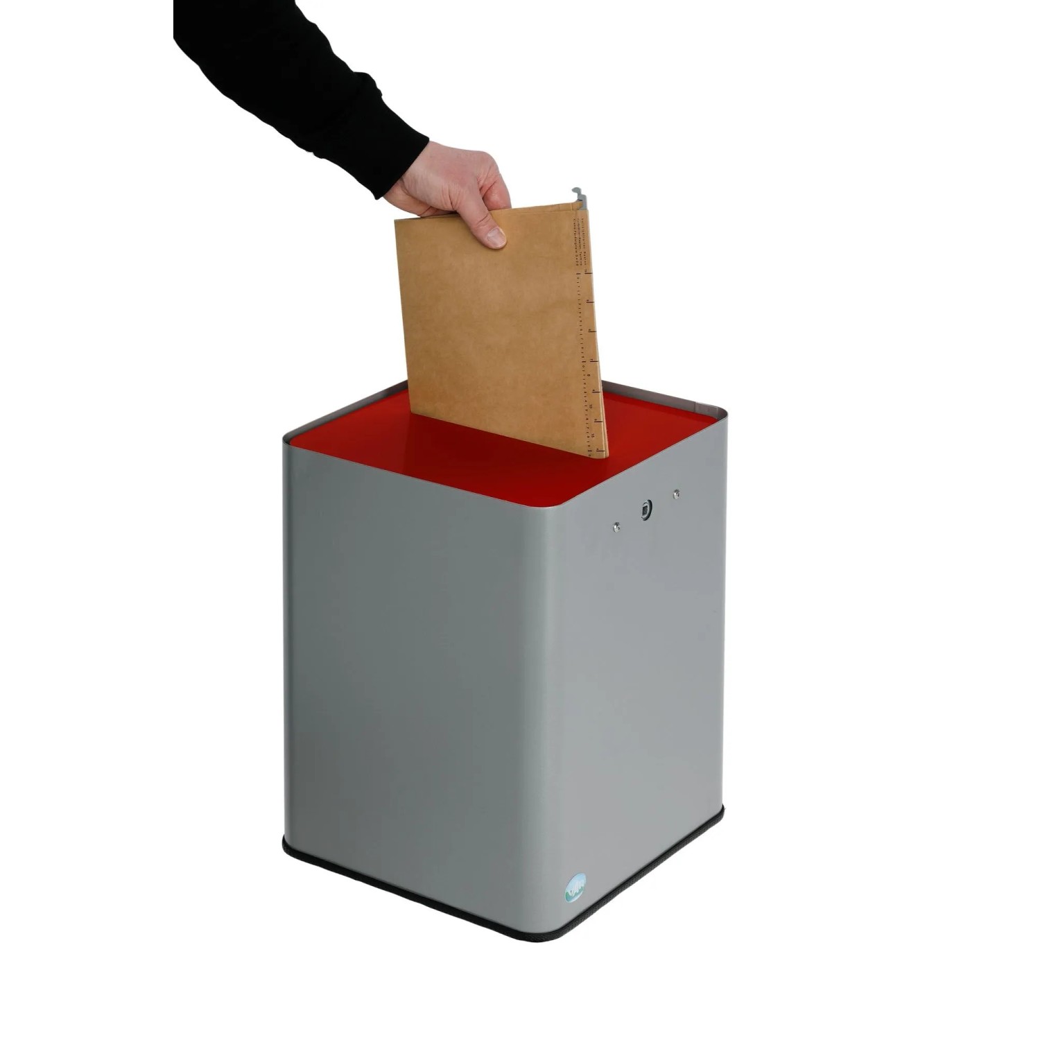 PROREGAL Robuster Papiersammler DSGVO Konform DIN A4 Format HxBxT 83,5 x 23 günstig online kaufen