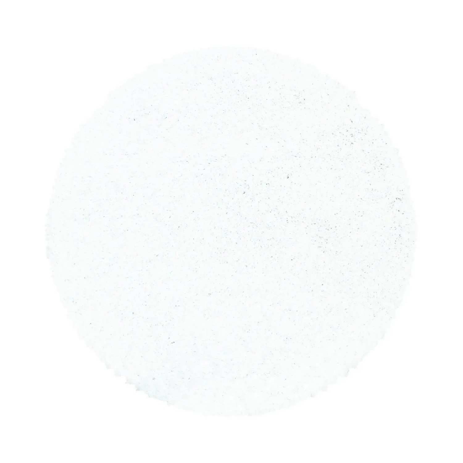 Ayyildiz Hochflorteppich Sydney 3000 Weiß Ø 80 cm