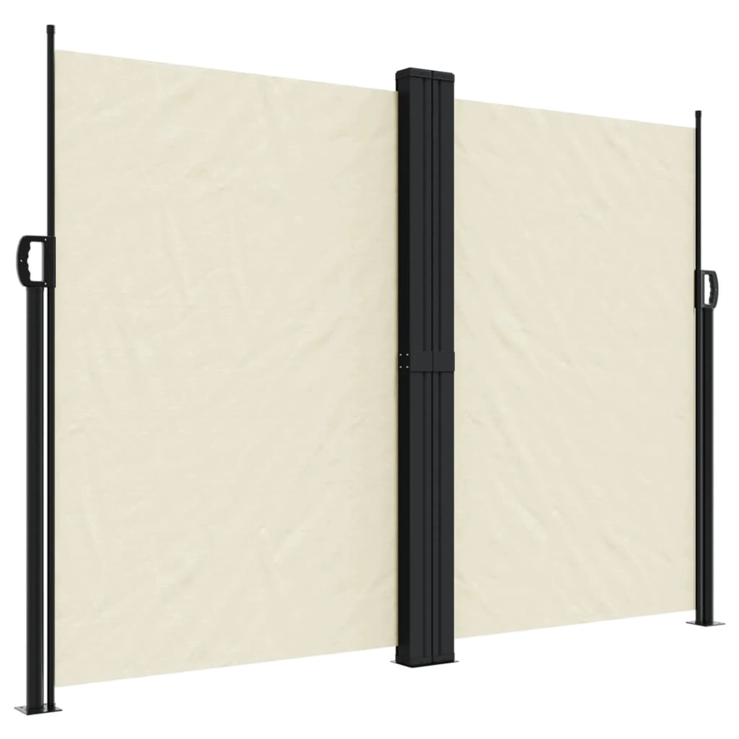 furnicato Seitenmarkise Ausziehbar Creme 180x1200 cm günstig online kaufen