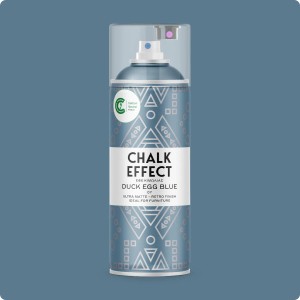 COSMOS LAC Kreidefarbe Spray Chalk Effect  Hochwertige Chalky Kreidesprühfarbe Farbspray  Spray Paint Farbe Enteneiblau