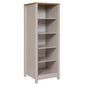 OBI Sardegna Standregal Kaschmir mit 5 offenen Fächern, Topplatte in Artisan Eiche Nachbildung.