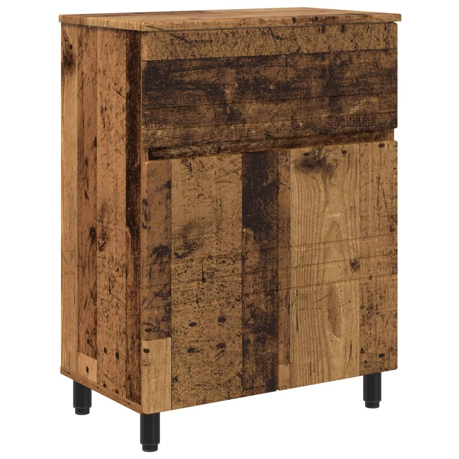 vidaXL Waschtisch Altholz 60 x 35 x 80 cm Holzwerkstoff 889423