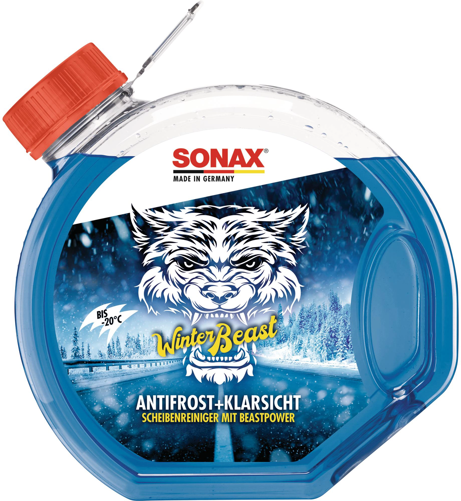 SONAX Winter Set WinterBeast AntiFrost 3L with Spout + Disc De-icing 750ml