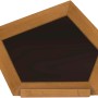 Asymmetrische Tafel Blackboard für Kinder zum Beschreiben und Bemalen.