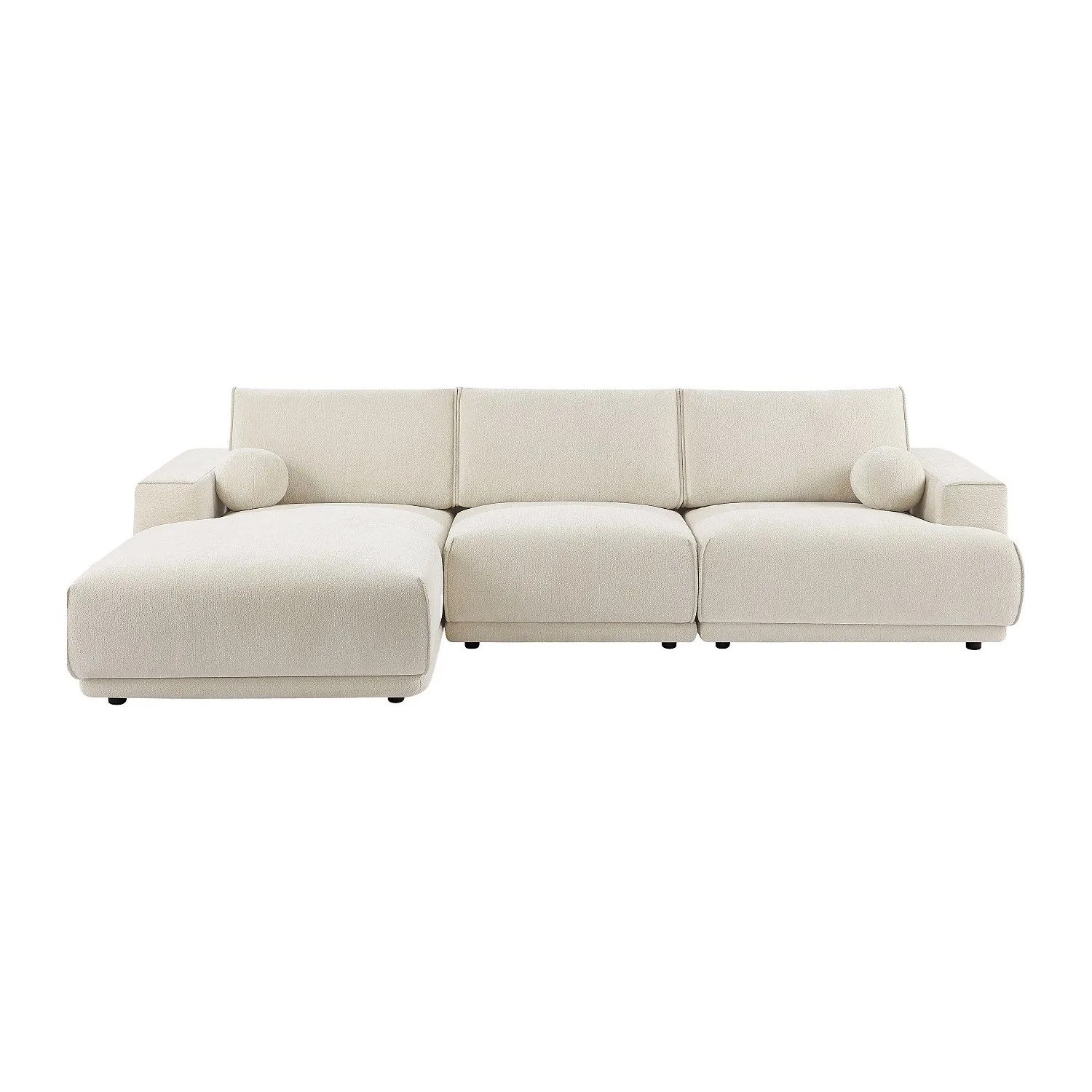 Vente-unique Sofa Ohne Schlafmöglichkeit Emabi Beige 320 cm