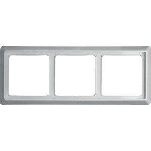 Busch-Jaeger Feuchtraum Abdeckrahmen 3-fach Allwetter Alpinweiß für Schalter und Steckdosen.