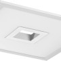 Ledvance Smart+ WiFi Panelleuchte Planon Plus, quadratisch, weiße LED Deckenleuchte mit RGBTW Rücklicht.