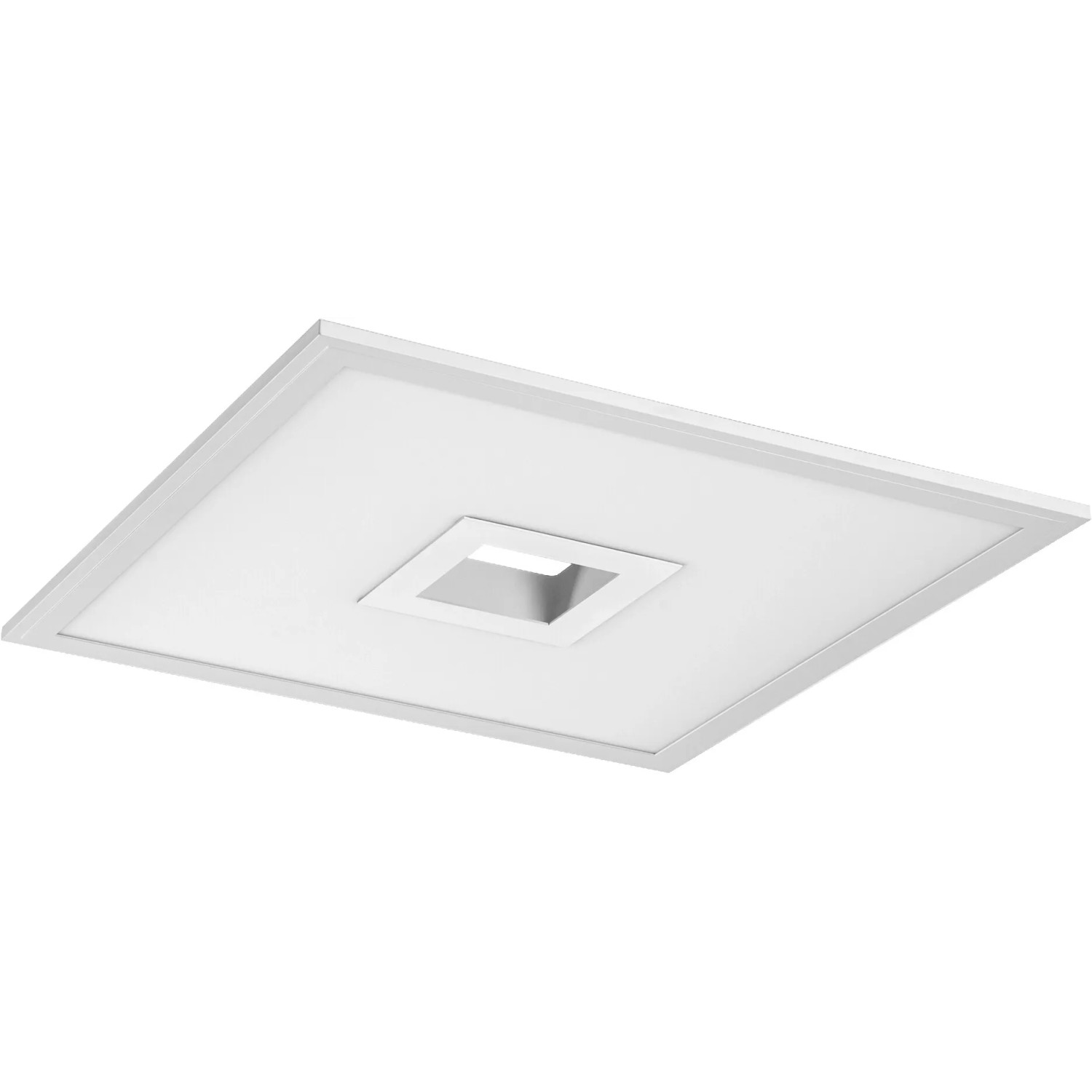 Ledvance Smart+ WiFi Panelleuchte Planon Plus, quadratisch, weiße LED Deckenleuchte mit RGBTW Rücklicht.