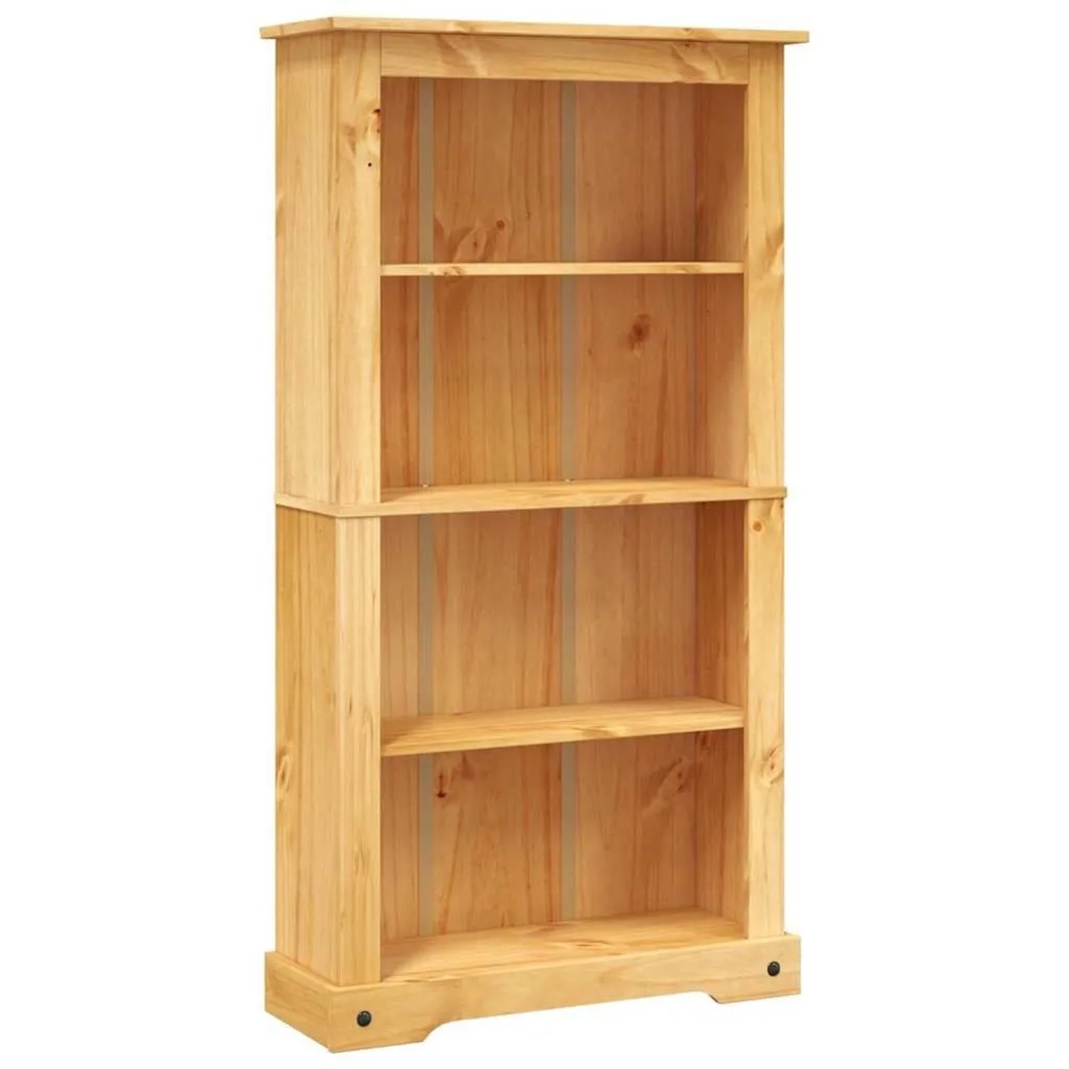 vidaXL Bücherschrank 4 Fächer Mexiko-Stil Kiefernholz 80x29x150 cm 243743