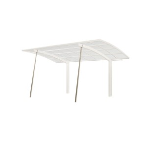 Ximax Carport Stützstange Caravan 206 cm Edelstahl-Look Sonderfertigung