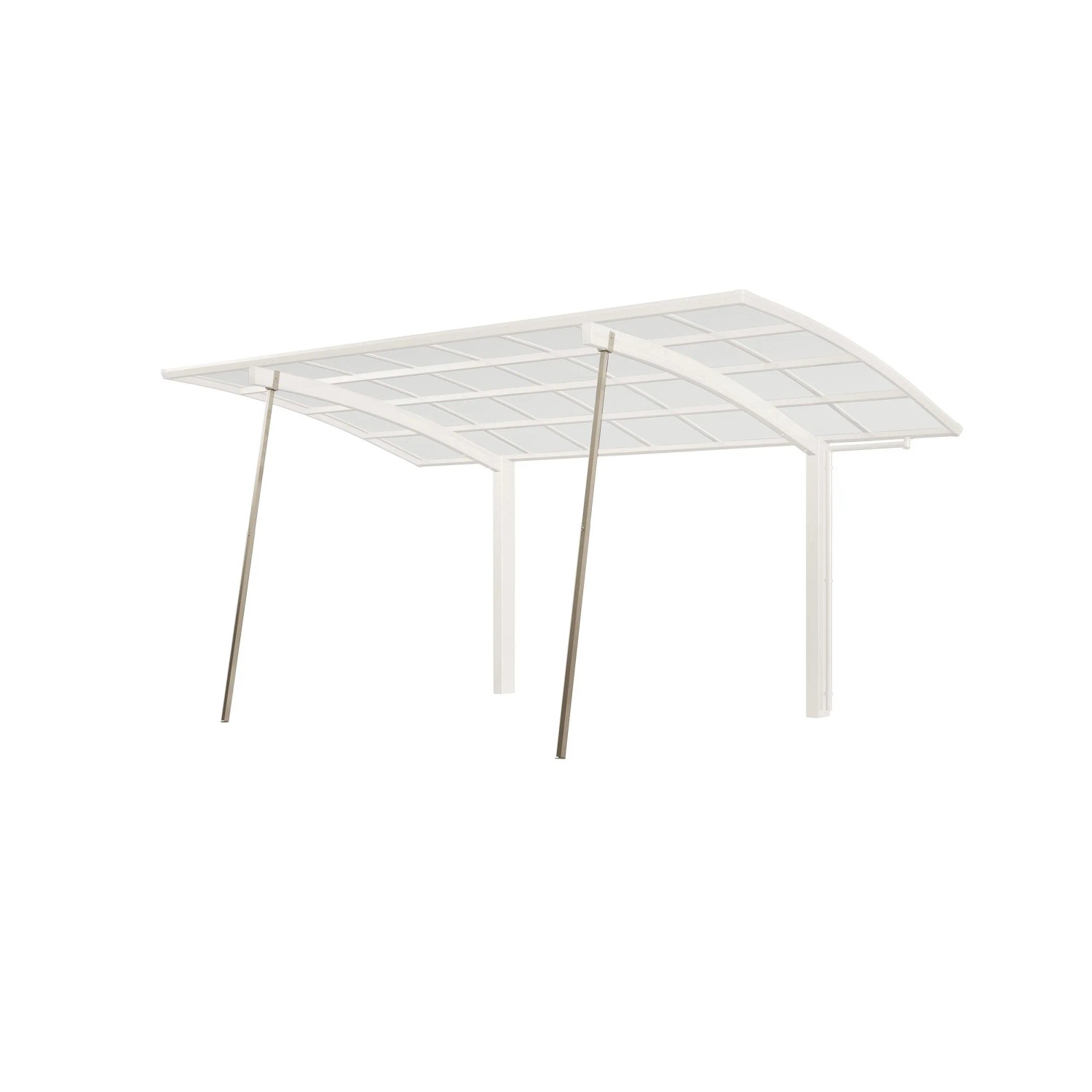 Ximax Carport Stützstange Caravan 206 cm Edelstahl-Look Sonderfertigung günstig online kaufen