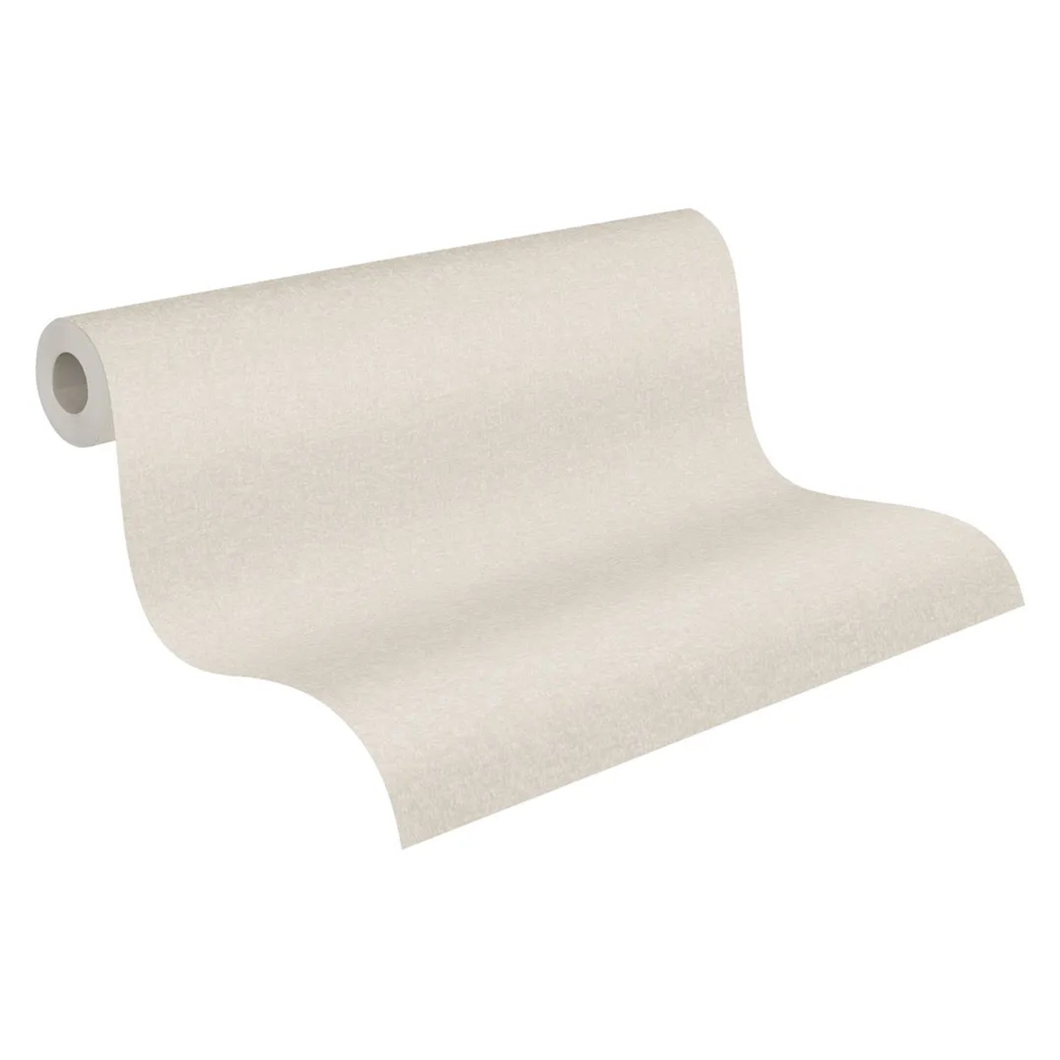 AS-Creation Vliestapete, beige/creme, leichte Struktur. Dekorative Tapete für Wohnräume.