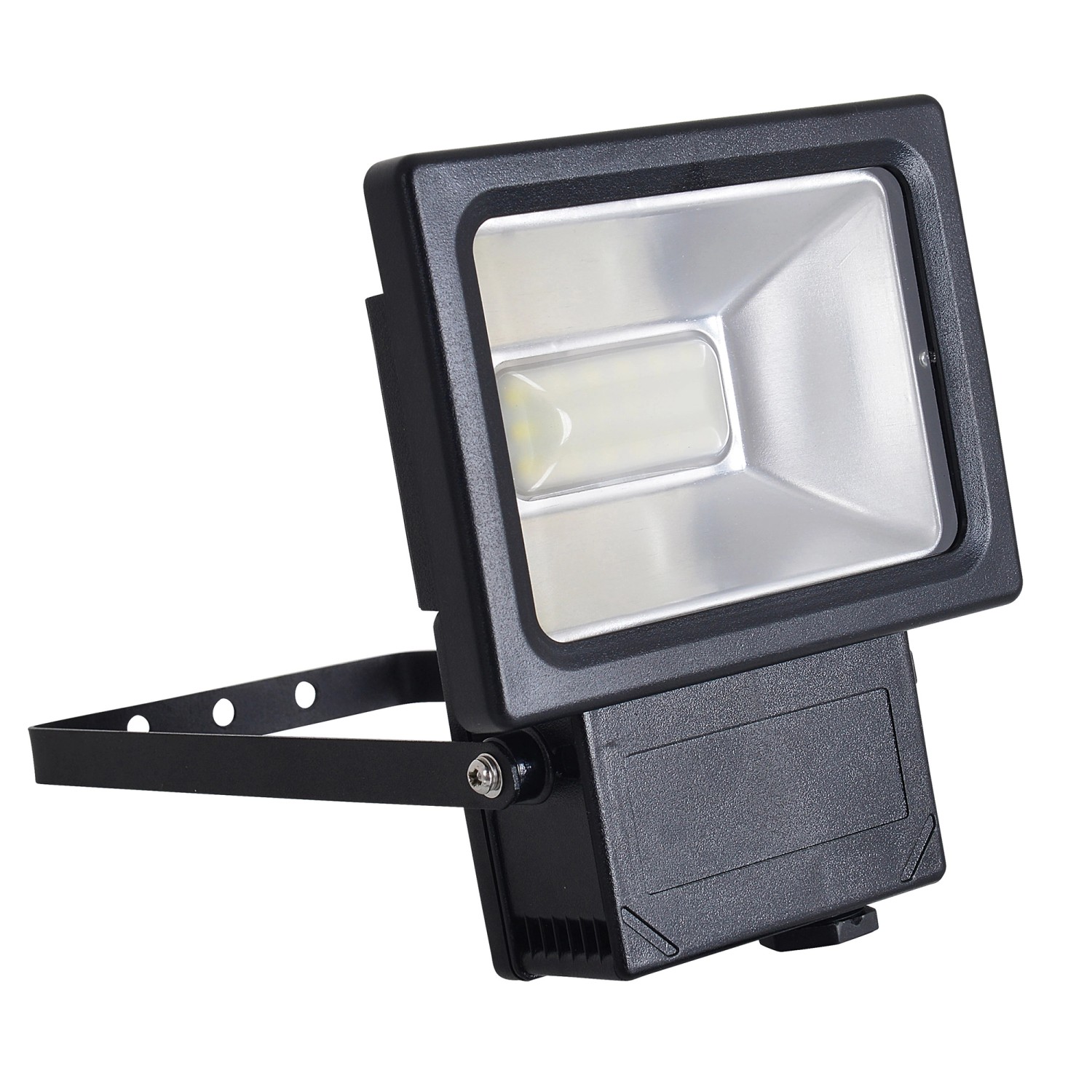 Näve LED-Fluter-Außenleuchte Strahler Schwarz 22,7 cm x 17 cm x 6,7 cm günstig online kaufen