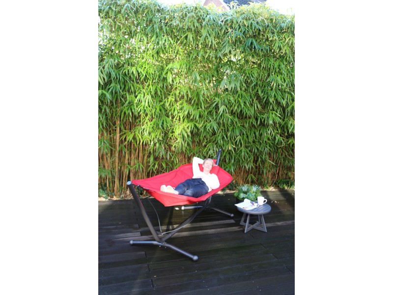 Siena Garden Hängematte Panama Stahl 305 cm x 105 cm x 104 cm Rot kaufen  bei OBI