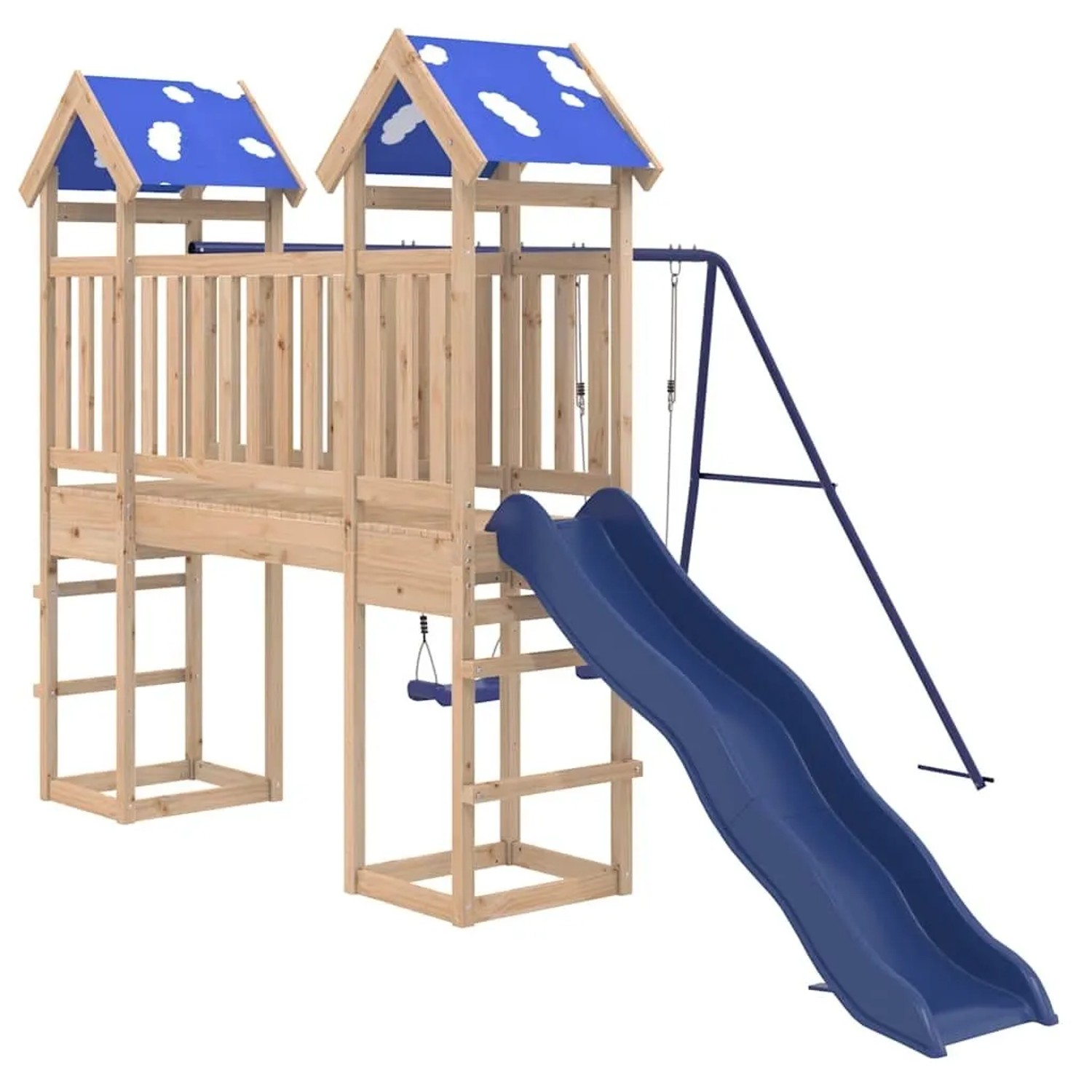 vidaXL Spielturm Massivholz Kiefer 3278959