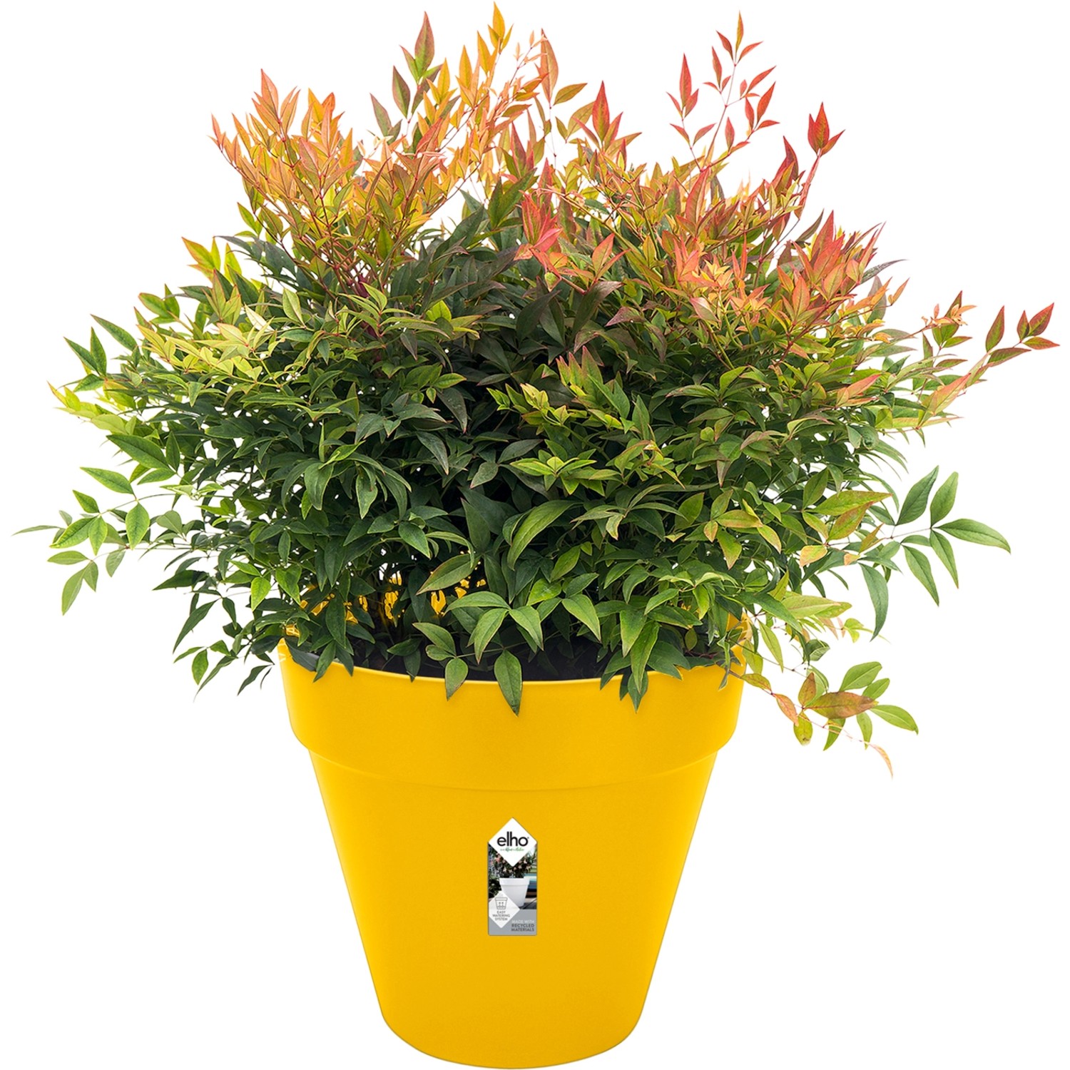 Elho Blumentopf Loft Urban Rund mit Rollen Ø 38,5 cm Ocker kaufen bei OBI