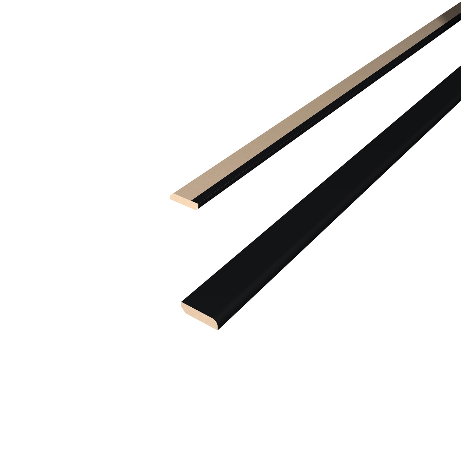 Egger Abdeckleiste Wandverkleidung Decowall AL537 Schwarz 2,4 m