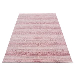 Ayyildiz Kurzflorteppich Plus 8000 in Pink, 160x230 cm. Moderner Teppich für Wohnräume.