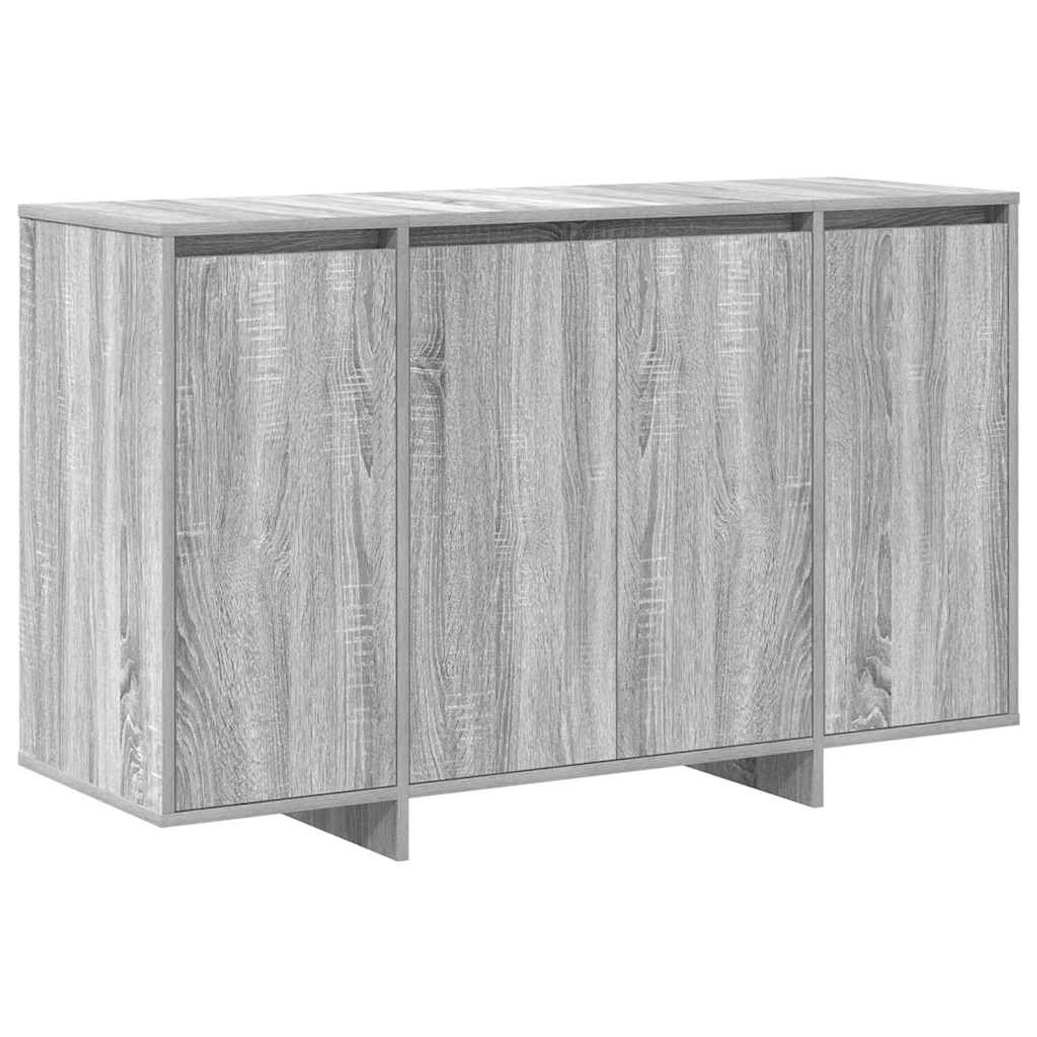 vidaXL Sideboard Grau Sonoma 120 x 41 x 75 cm Holzwerkstoff 3333901 günstig online kaufen