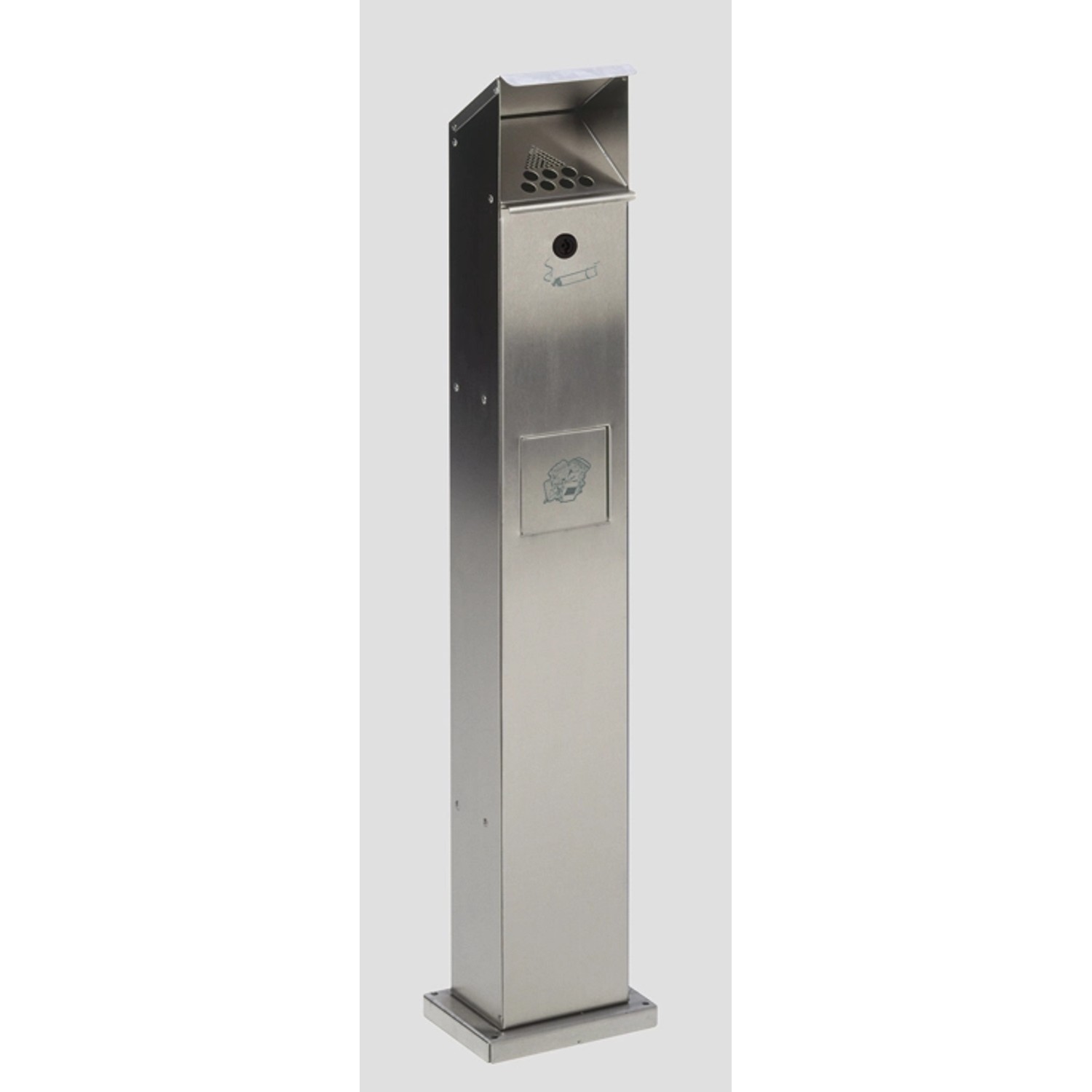PROREGAL Kombiascher Standsäule Für Außenbereich HxBxT 115 x 18 x 15 cm Ede günstig online kaufen