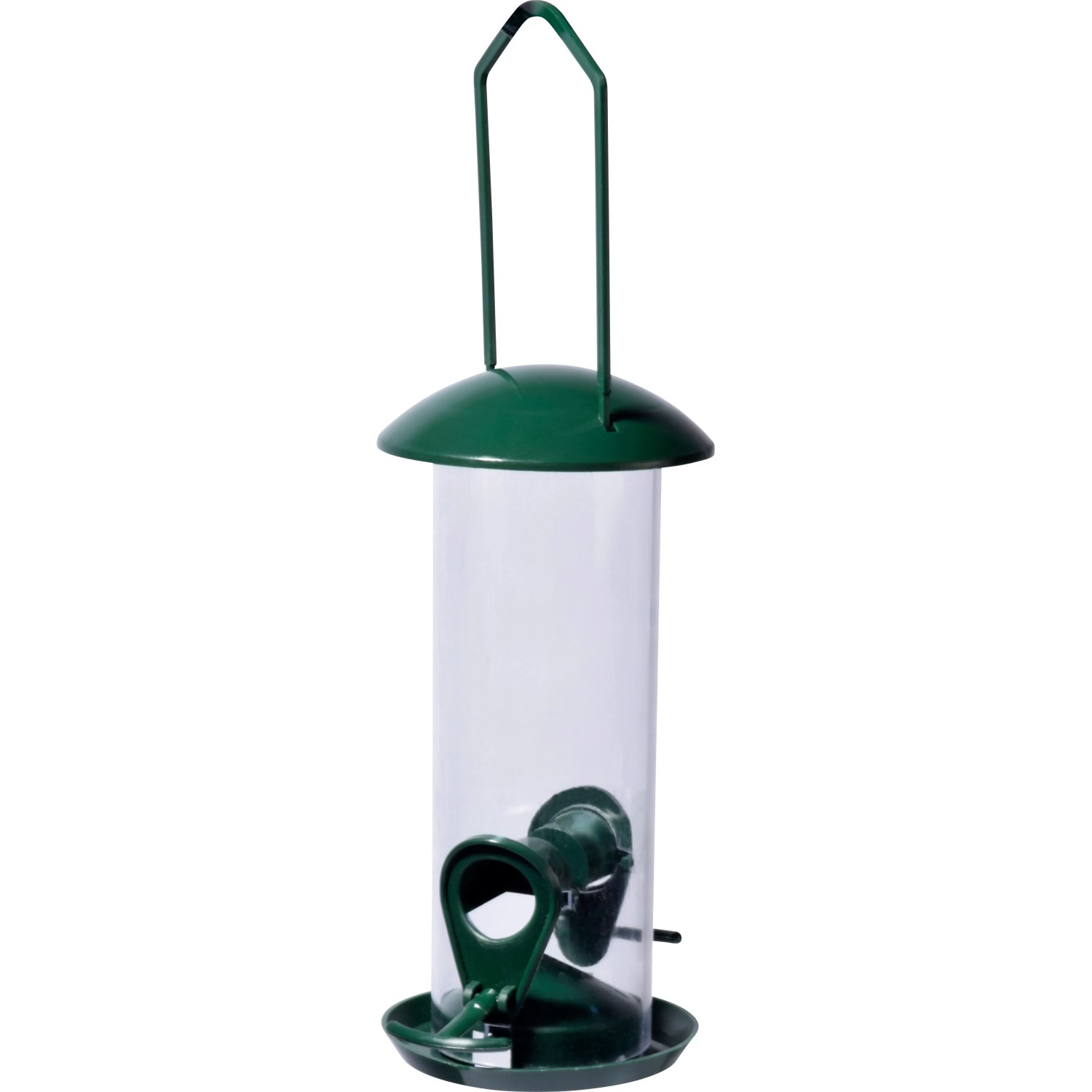 Dobar Kleine Futtersäule mit Anflugstangen 8 cm x 8 cm x 18 cm Grün kaufen bei