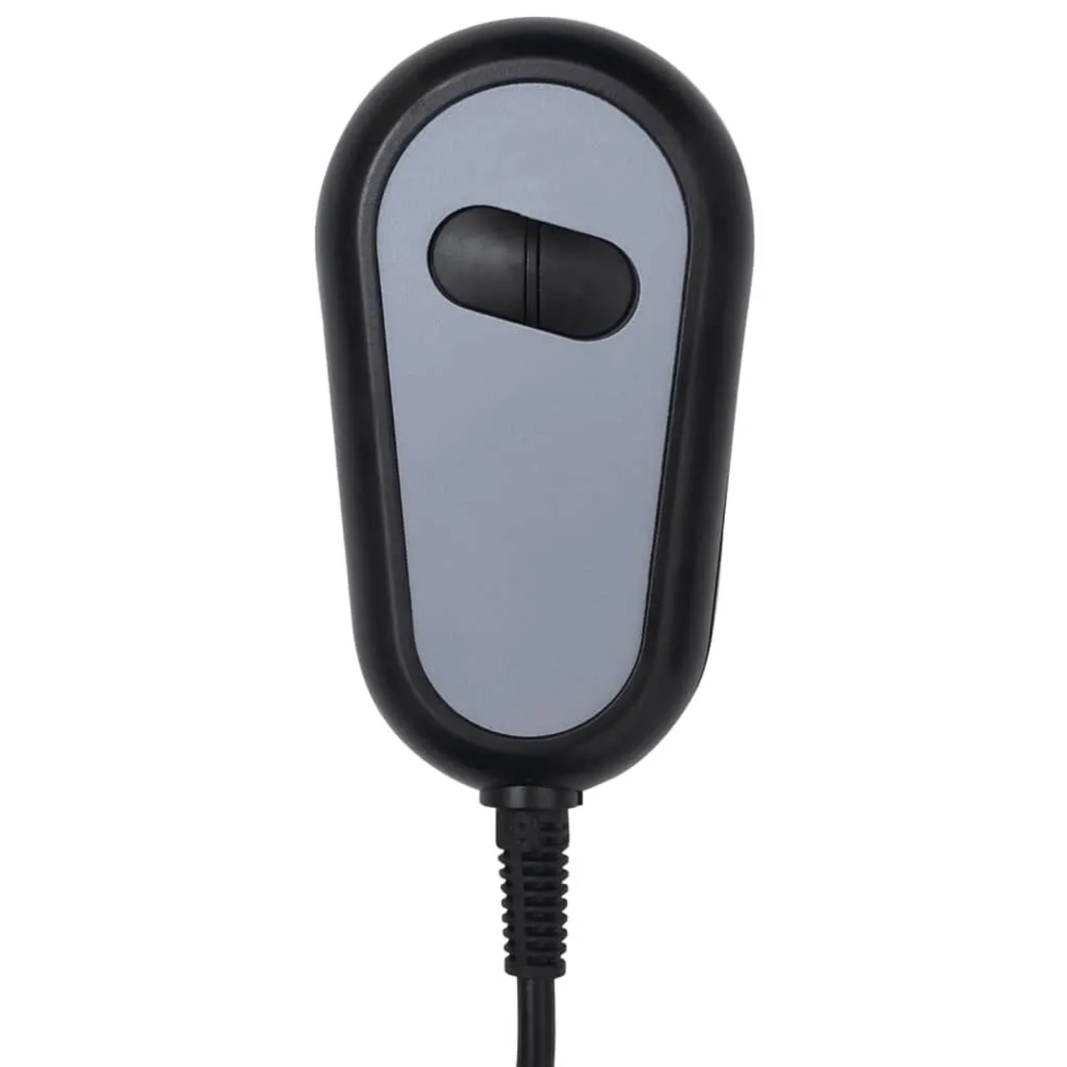 vidaXL Massagesessel Elektrisch Hellgrau Samt 3098404_13