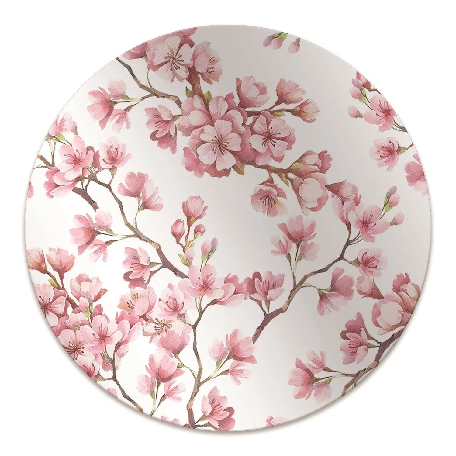 Tulup Bodenschutzmatte Kirschblüte Bürostuhl Matte 100x100 cm Rot Bodenschu günstig online kaufen