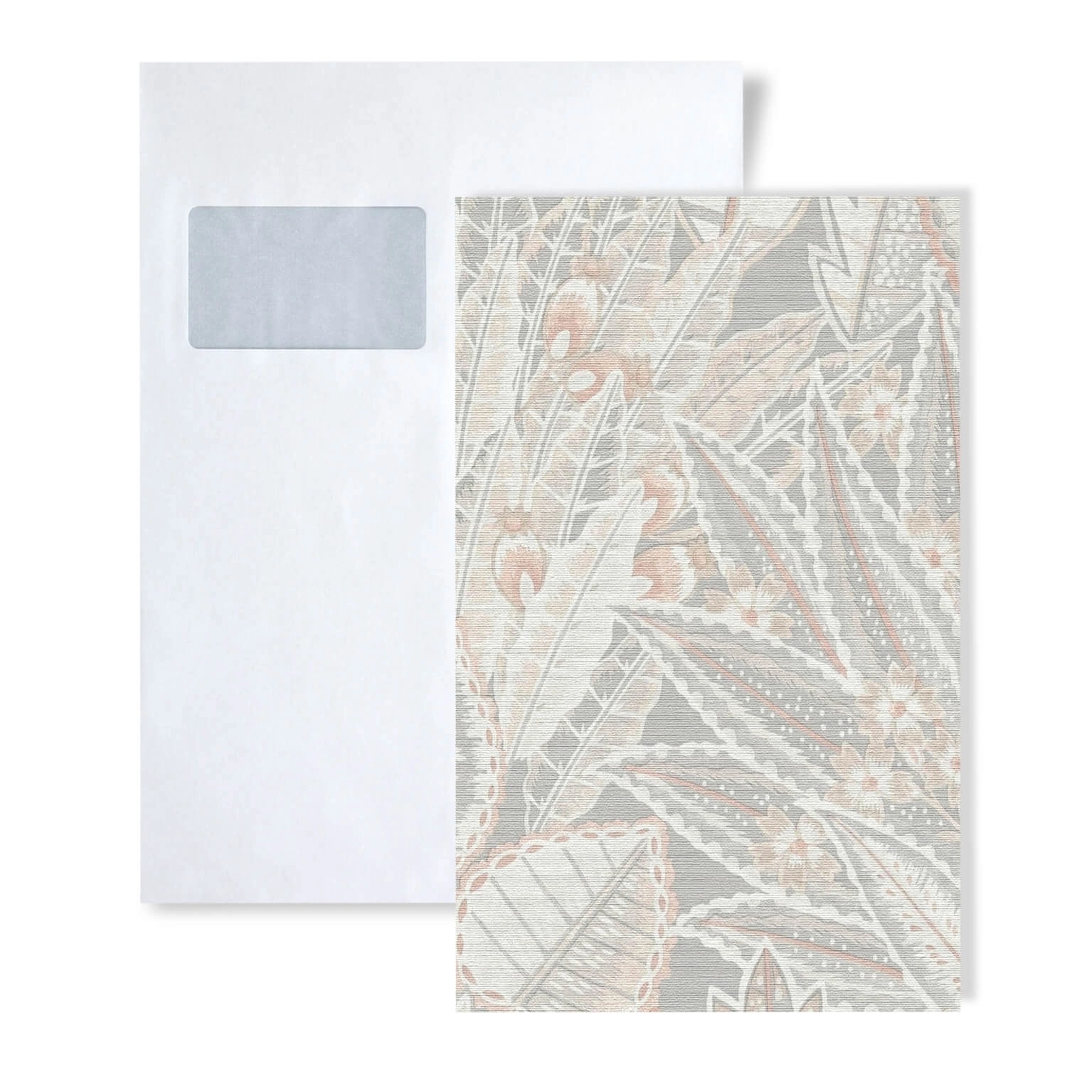 PROFHOME 1 MUSTERSTÜCK S-396534-GU DIN A4 MUSTER der Floralen Tapete günstig online kaufen