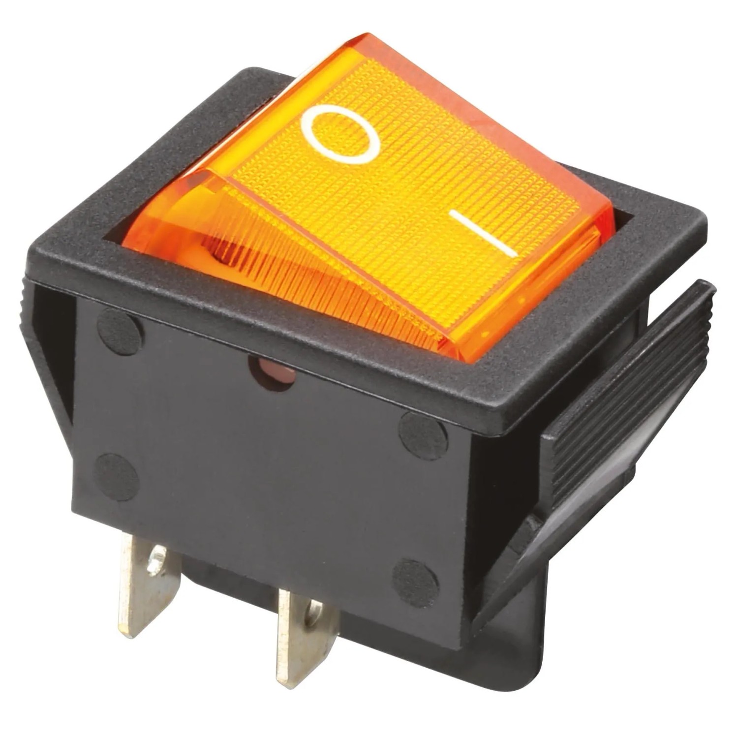 Thumbnail - Blanko Wippschalter Beleuchtet Gelb