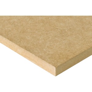 Ungeschliffene, braune HDF Platte (280x207x0,3cm) für Möbelbau & Innenausbau.